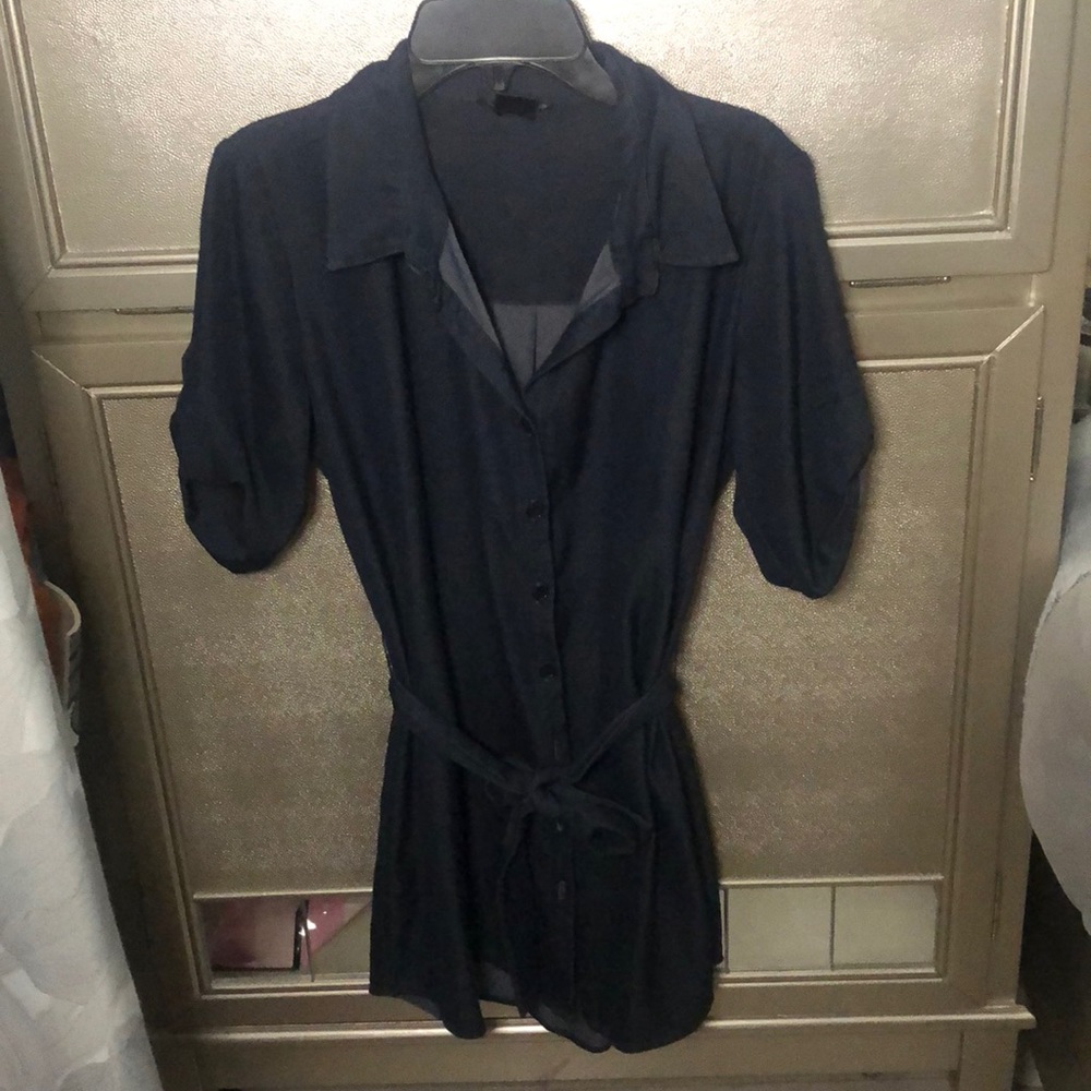 Denim dress